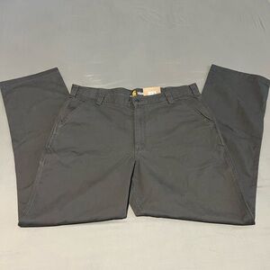 Dark Grey Carhartt 40x34 Rugged Flex relaxed fit pants